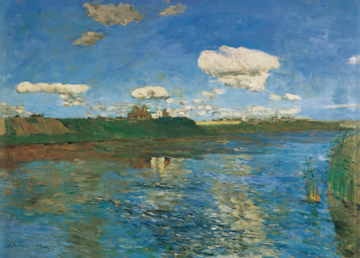  伊萨克·列维坦 Levitan，Isaak Iliich —— 湖3